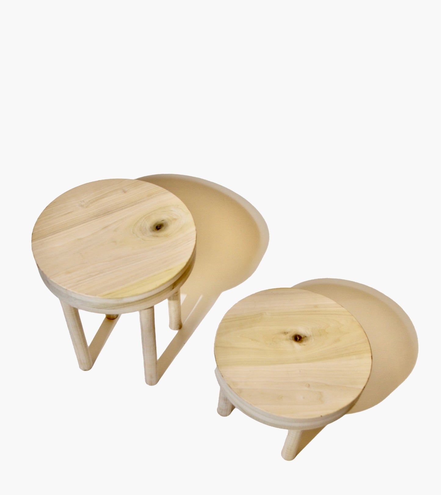 Toad Stools Light Wood